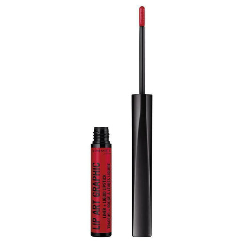 Rimmel London - Lip Art Graphic, 610 Hot Spot, 1.8ml