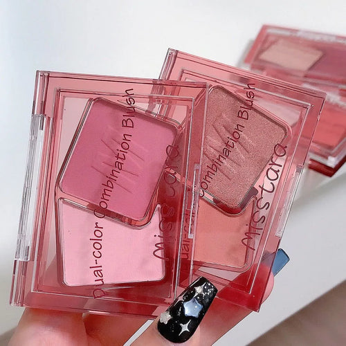 Miss Lara 2 Color Combination Makeup Highlighter Blusher Ms-174