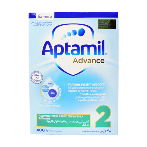 APTAMIL ADVANCE 2 MILK SOFT PACK 400GM