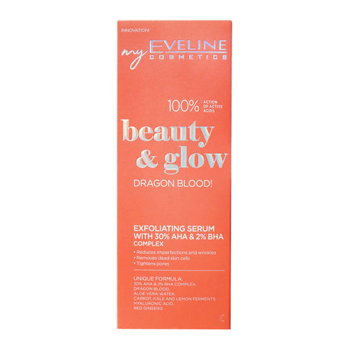 EVELINE BEAUTY & GLOW EXFOLIATING SERUM COMPLEX 18ML