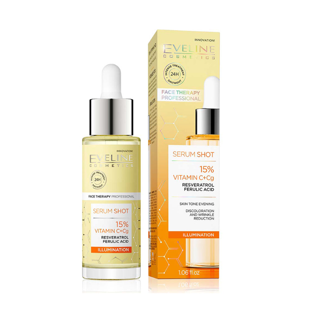 EVELINE SERUM SHOT 15% VITAMIN C+CG 30ML