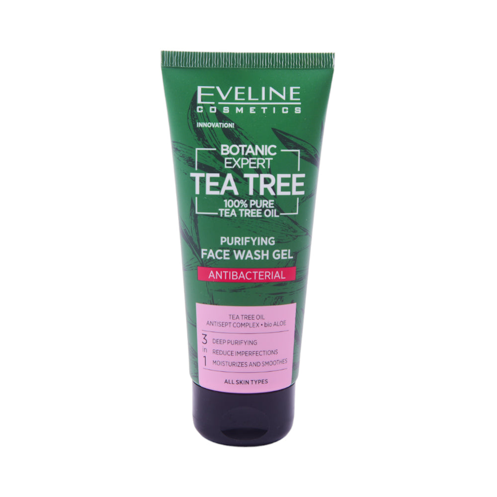 EVELINE BOTANIC EXPERT TEA TREE FACE WASH GEL 100ML