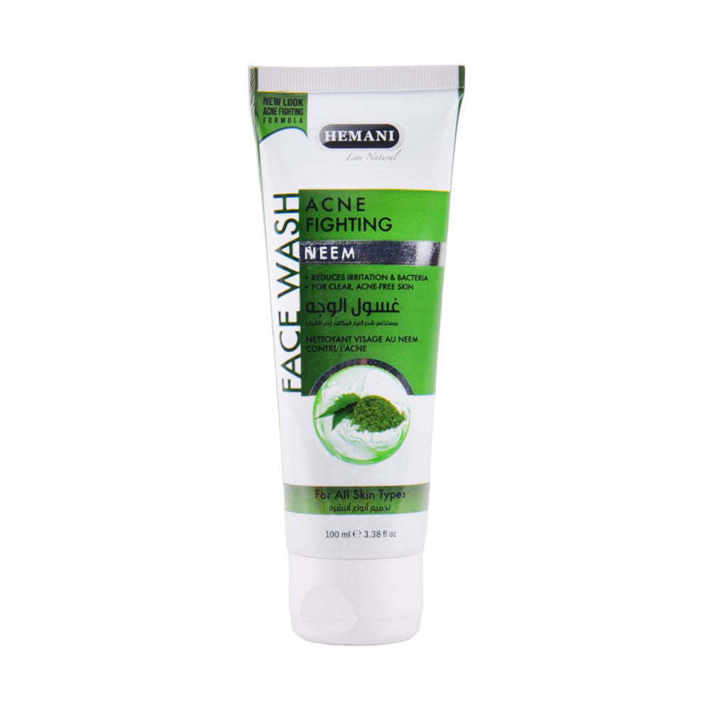 HEMANI ACNE FIGHTING NEEM FACE WASH 100ML