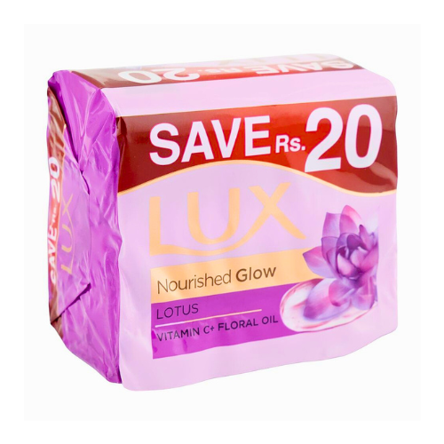 Lux - Purple Trio Soap Bar - 130g
