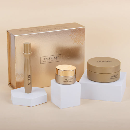 Muicin - Luxury Gold 3 In 1 Eye Care Kit