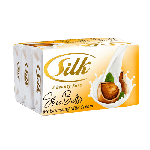 Silk - Soap Shea Butter 130g (pack Of 3)