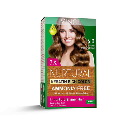 Vince - Nurtural Women Hair Color - Natural Medium Blond - 6.0