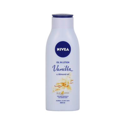 NIVEA BODY LOTION VANILLA & ALMOND OIL 400 ML