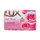 LUX SOAP SOFT FRENCH ROSE & ALMOND OIL 175 GM