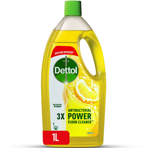 Dettol Multipurpose Cleaner Antibacterial Power Floor Cleaner Citrus 1l