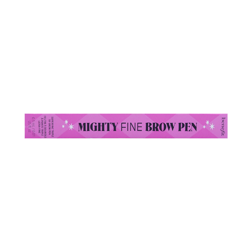 BENEFIT MIGHTY FINY BROW PEN 4 WARM DEEP BROWN 0.5ML