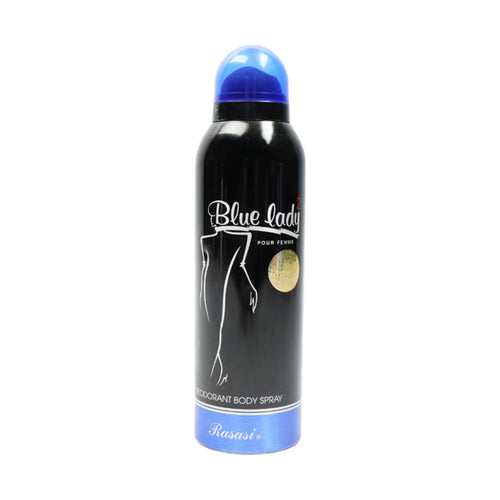 RASASI DEODORANT BLUE LADY 2 BLACK 200 ML