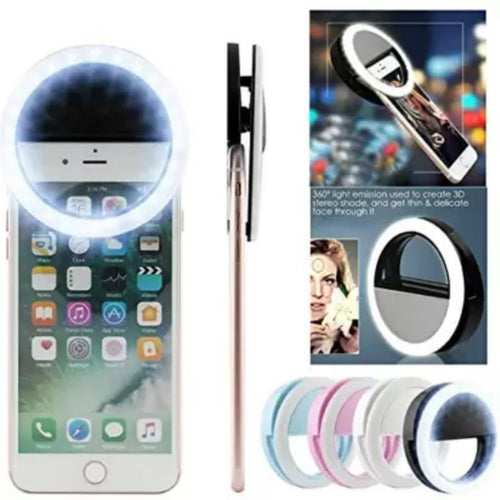 Home.co - Mini Selfie Mobile Ring Light (random Color)