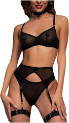 Belleza Lingerie Wire Non Padded Bra Set - 1006