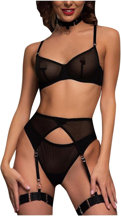 Belleza Lingerie Wire Non Padded Bra Set - 1006