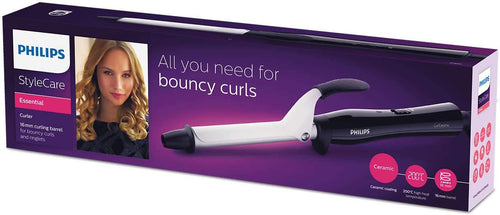 Philips Stylecare Essential Hair Curler. 16mm Curling Barrel .protective Ceramic Coating. Cool Tip. 3 Pin, Bhb862/03. 2 Years Warranty