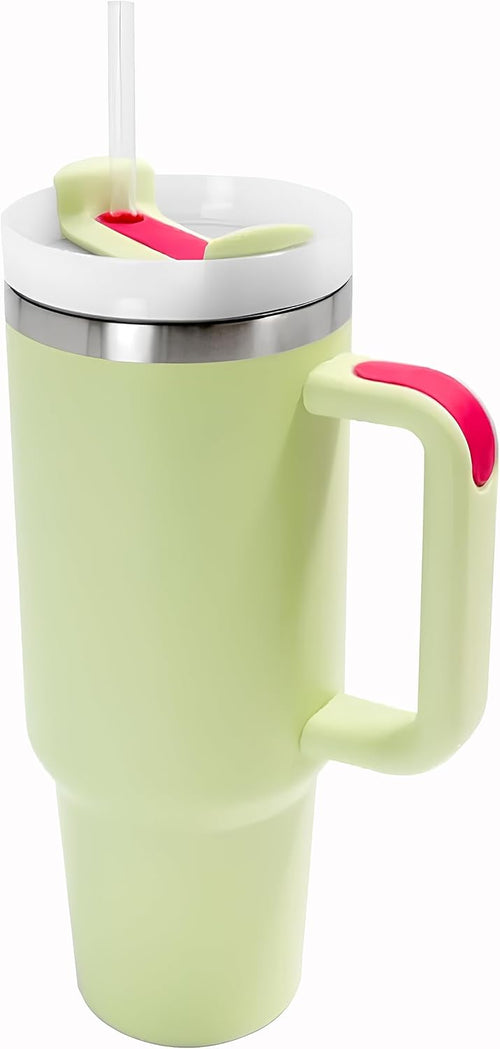 Home.co - 1pc Stainless Steel Tumbler (40oz) - Pale Lime