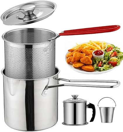 Home.co- Fryer Pot With Stainer