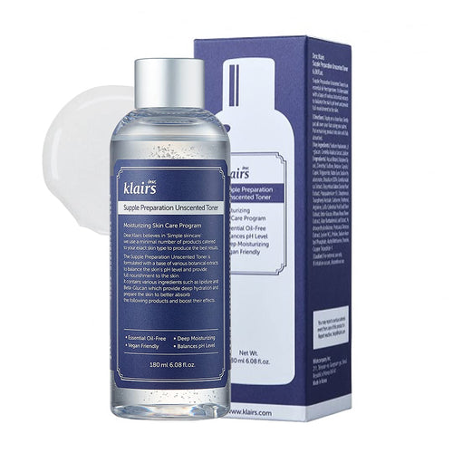 Klairs - Supple Preparation Unscented Toner 180ml
