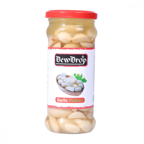 DEW DROP PICKLED GARLIC 370 GM