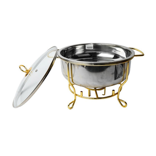 DISH CHAFING 4.0LTR CH003G/4G
