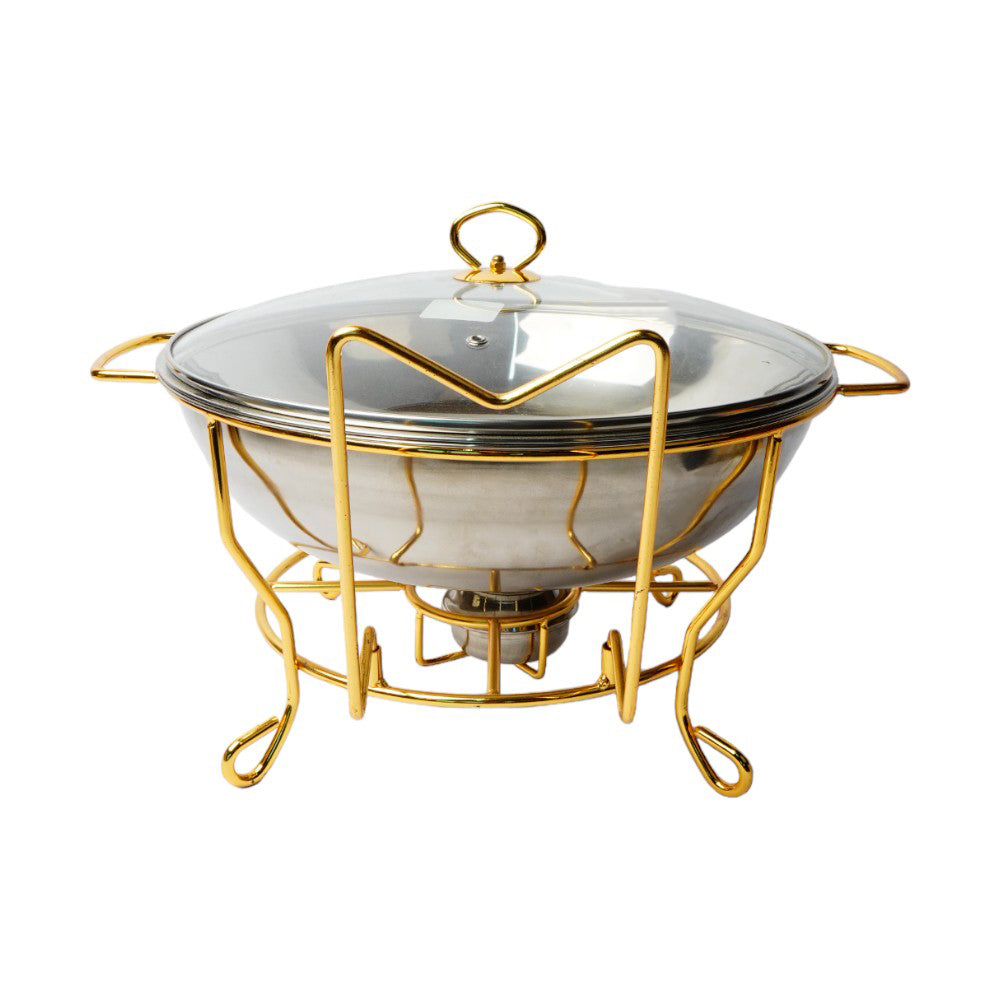DISH CHAFING 8.0LTR CH003G/8G
