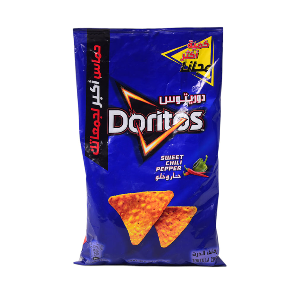 DORITOS CHIPS SWEET CHILLI PEPPER 195 GM