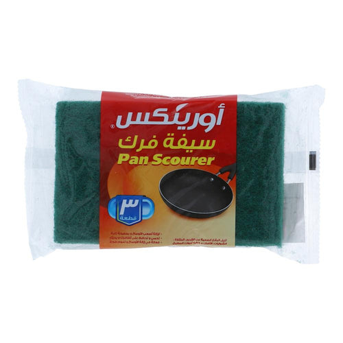 ORINEX PAN SCOURER SPONGE 3PCS