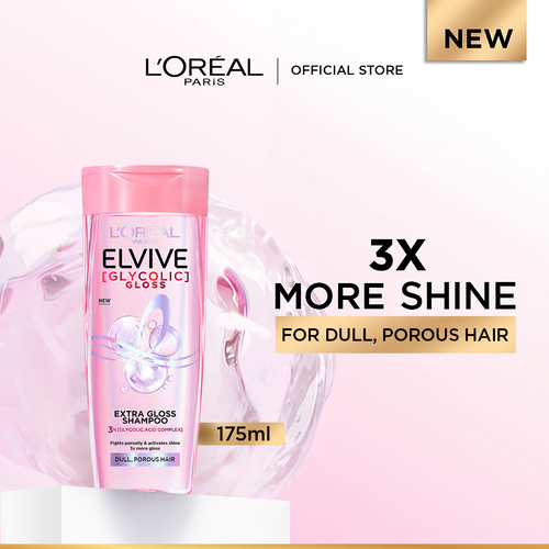 L'oreal Paris- Elvive Shampoo Glycolic Gloss 175ml