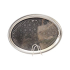 TRAY ZOLTEN OVAL SILVER ZL2013640