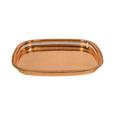 TRAY ZOLTEN RECT GOLD ZL2013645