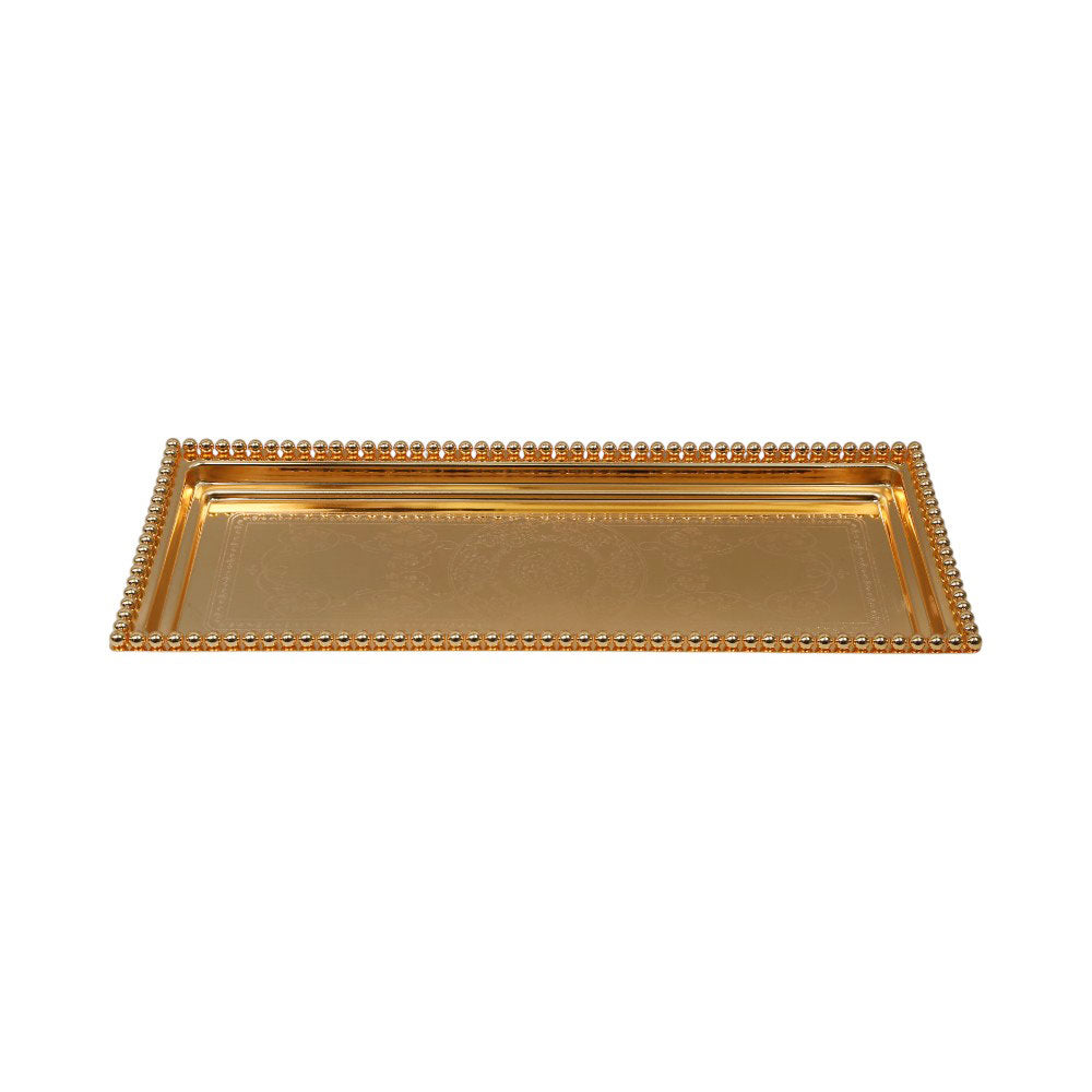 TRAY ZOLTEN RECT SILVER ZL2013755