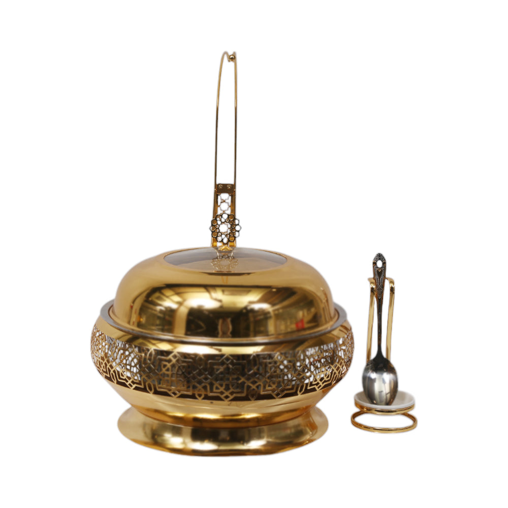 DISH CHAFING 3LTR ALMARJAN STS0012922