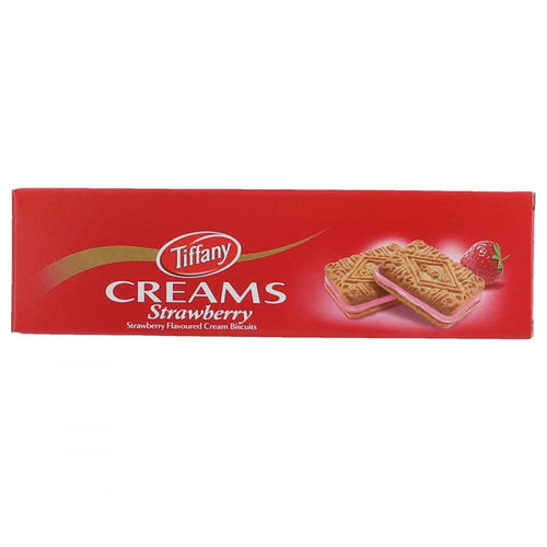 TIFFANY BISCUIT CREAM STRAWBERRY 80 GM