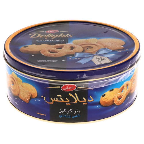 TIFFANY DELIGHT BUTTER COOKIE TIN 405 GM