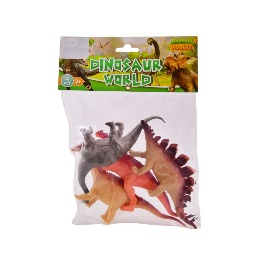 2084B POWER JOY ANIMAL WORLD DINOSAUR 4PC