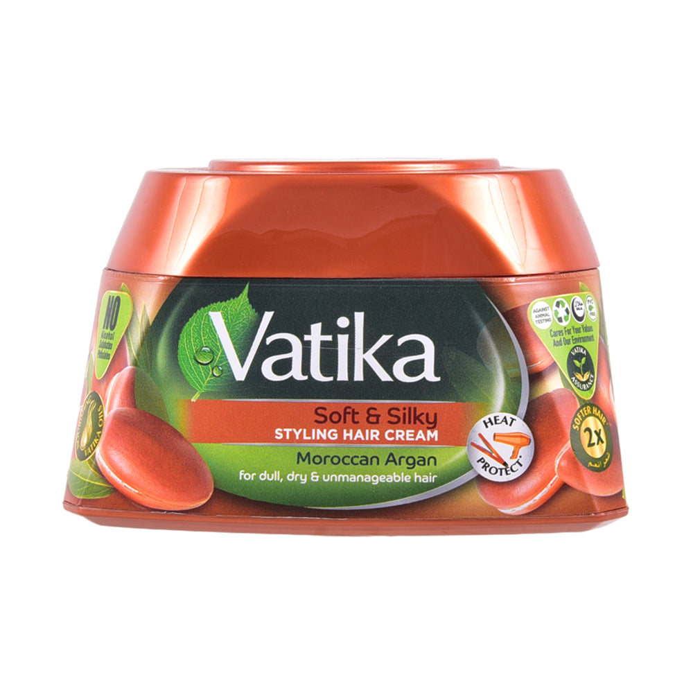 VATIKA HAIR CREAM SOFT & SILKY MOROCCAN ARGAN 140 ML