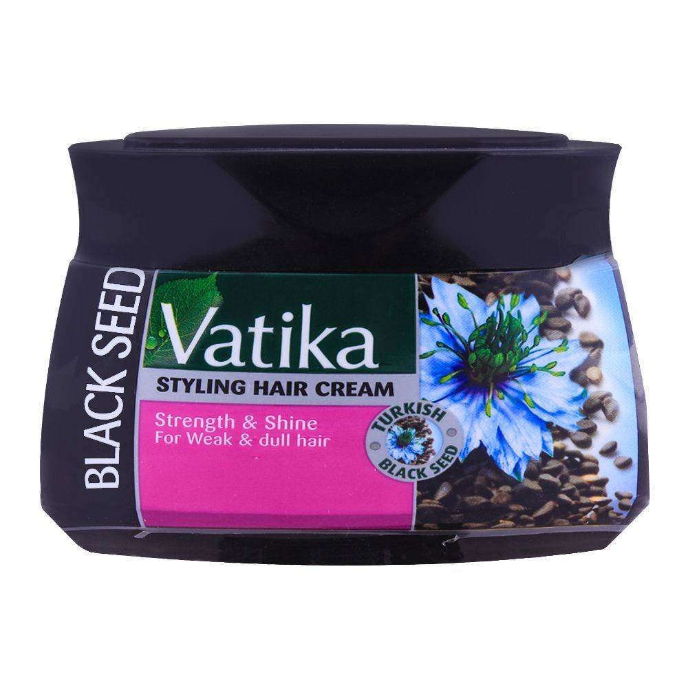 VATIKA HAIR CREAM STRENGTH & SHINE BLACK SEED 140 ML