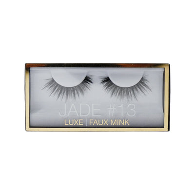 HUDA BEAUTY BEAUTY FAUX MINK LASHIES JADE # 13 PC