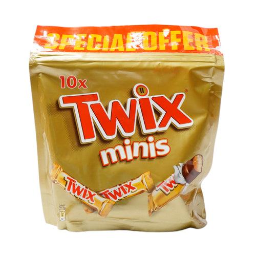 TWIX CHOCOLATE MINIS BAG 10 PC 200 GM