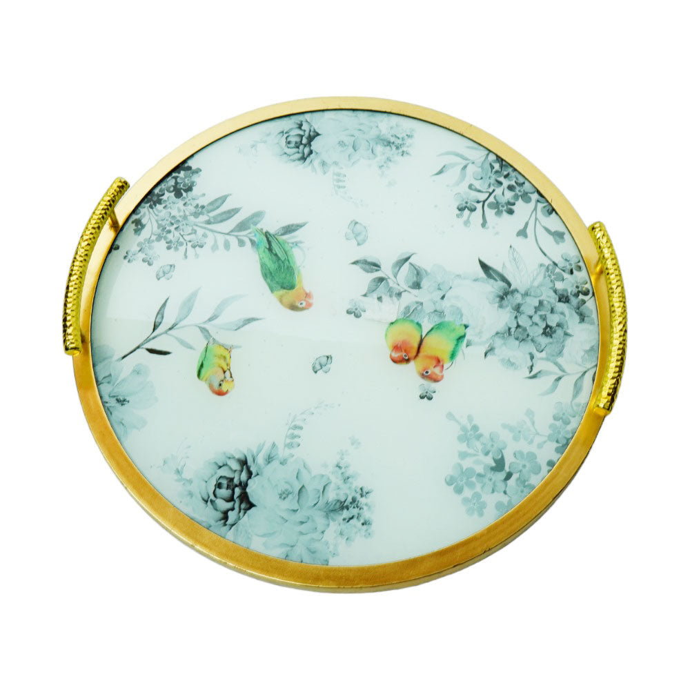 TRAY ROUND ANGELA RY79