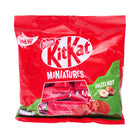 KITKAT MINIATURE CHOCOLATE HAZELNUT POUCH 107 GM