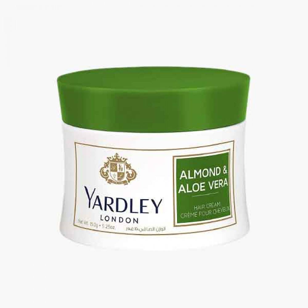 YARDLEY HAIR CREAM ALMOND ALOE VERA 150 GM