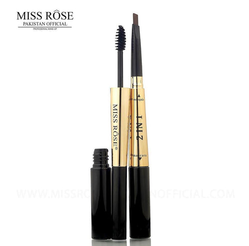 Miss Rose 2 In 1 Mascara & Eyebrow Pen