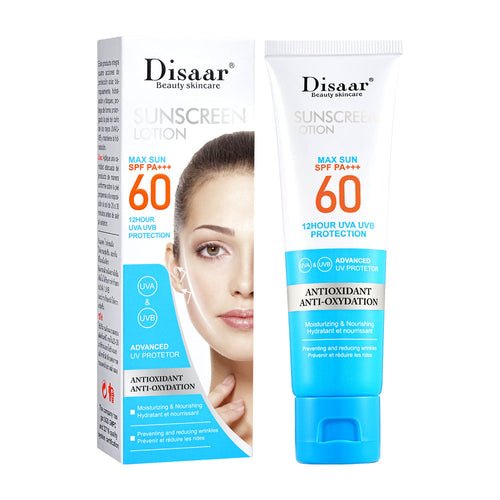 Disaar Spf 60++ 12hour Protection Anti Oxidation Sunscreen Lotion 50ml Ds5197