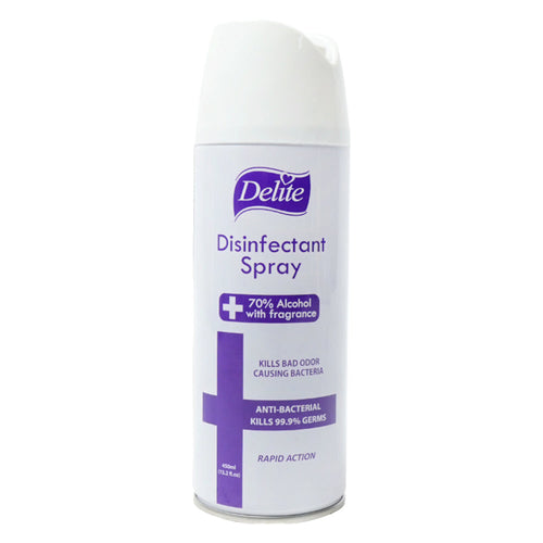 DELITE DISINFECTANT SPRAY 450 ML