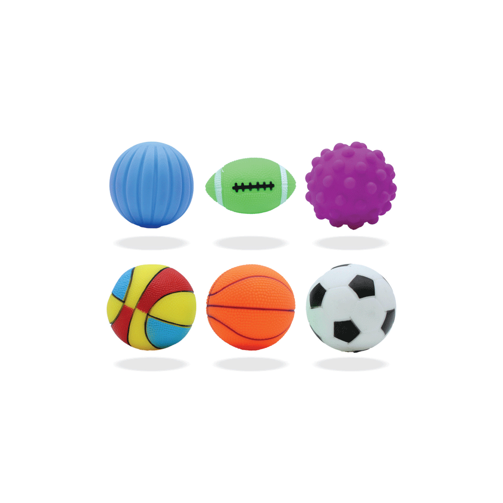 BA8-6 MAMA BABA BALL CHUCHU 6PC A.I (3+ MONTH)
