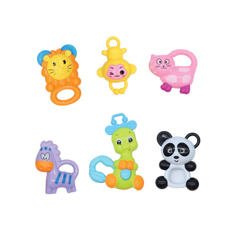 RA-06 MAMA BABA RATTLE SET 6PC (+0M) A.I