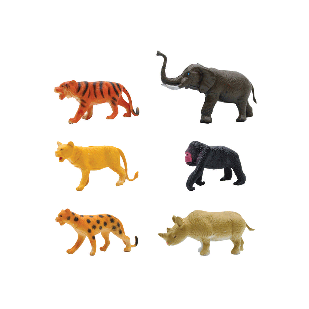 AL-01 WILD ANIMAL SET 6PC A.I (3+ YEAR)