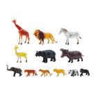 AL-09 WILD ANIMALS SET 12PCS IN PVC